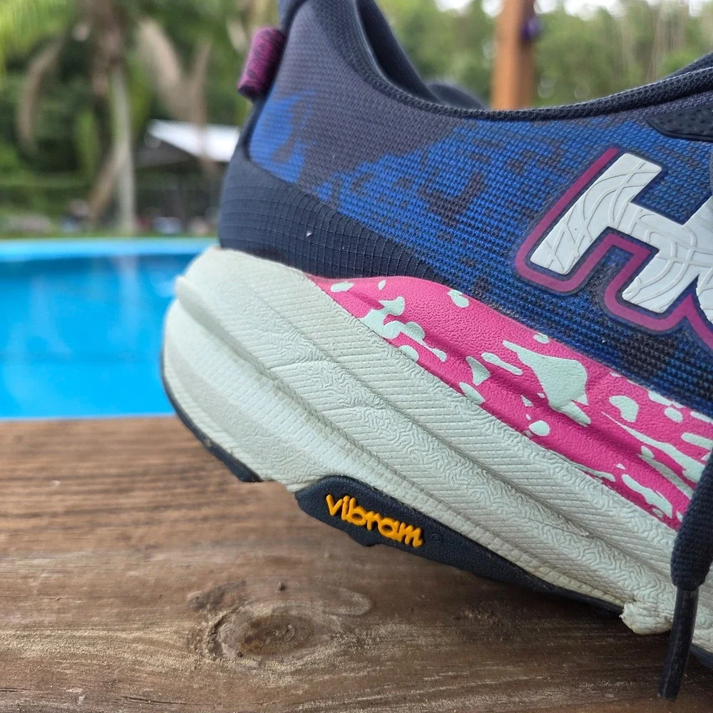 Hoka Speedgoat 6 Shoes Mens 13D Stormy Skies Aqua Breeze Trail Running